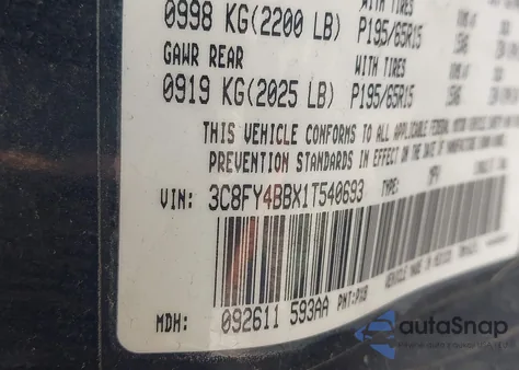 2001 Chrysler Pt Cruiser from USA, damaged, VIN 3C8FY4BBX1T540693